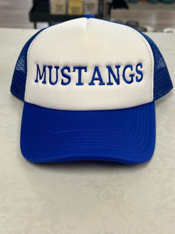 Youth Mustangs Foam Trucker Cap