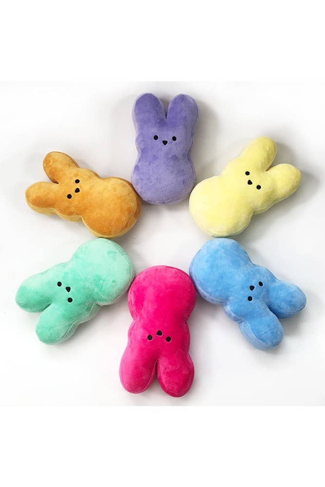 Peeps Bunny Zipper Plush  - See Colors