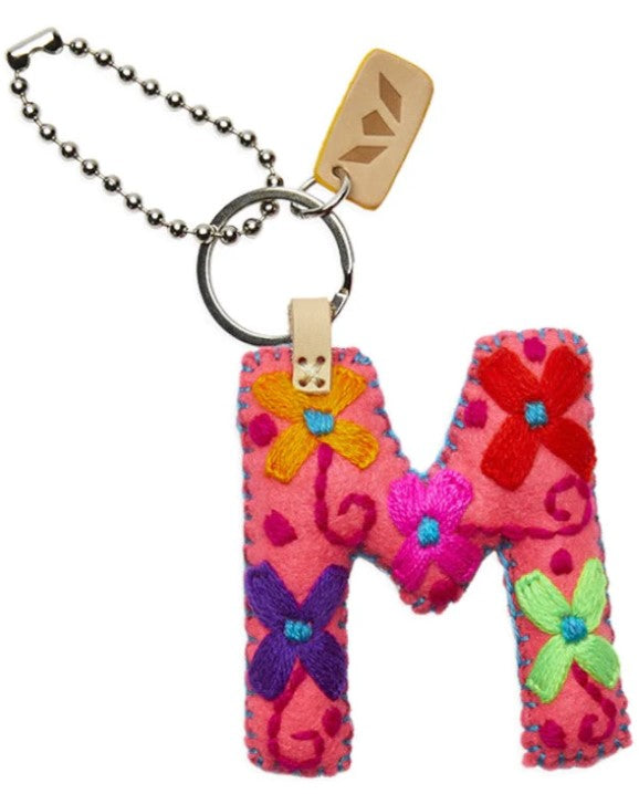 Consuela Felt Alphabet Charm - Pink