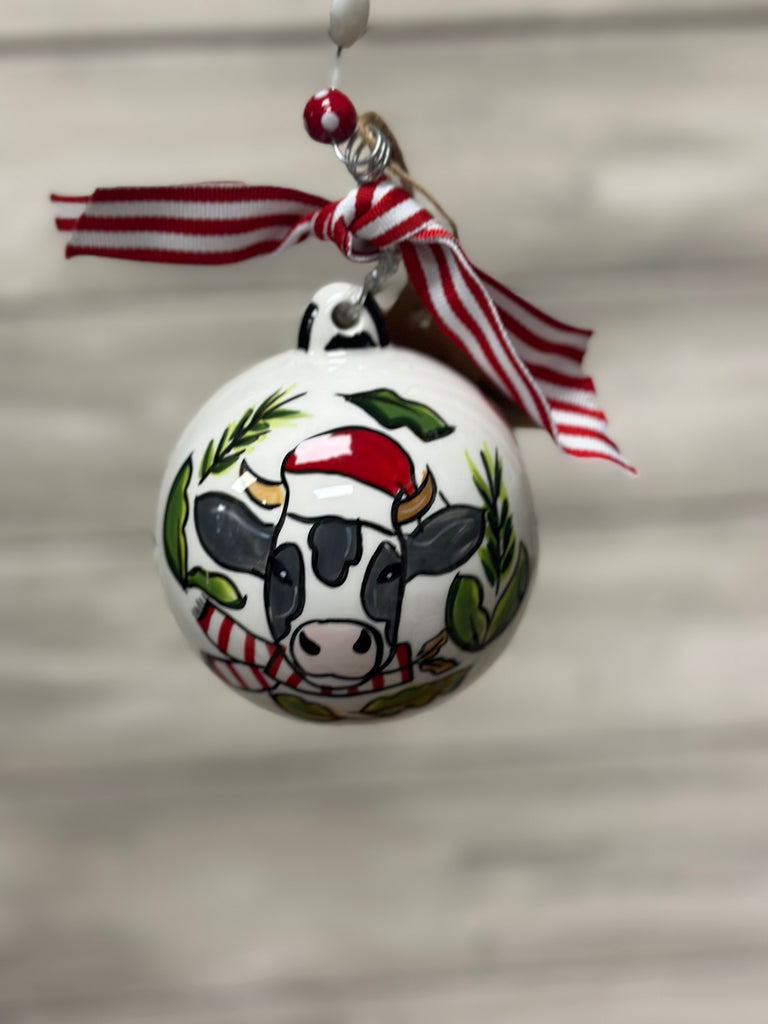 Cow Bells Ring Ornament