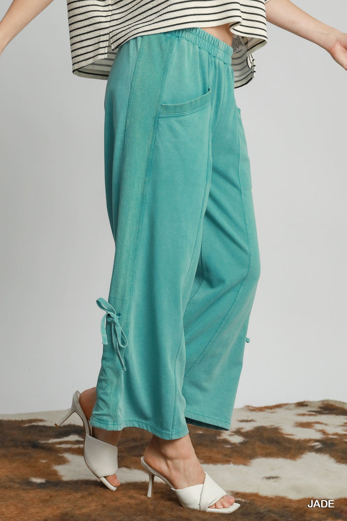 Mineral Washed French Terry Pants