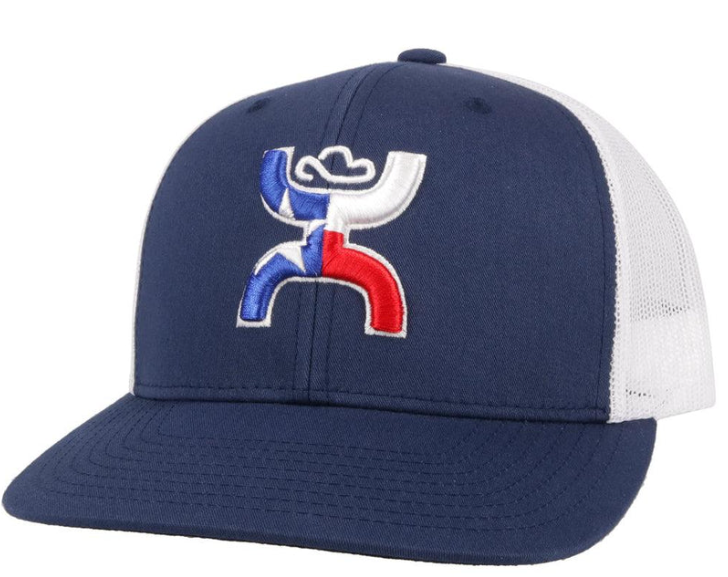 Hooey "TEXICAN" NAVY/WHITE HAT