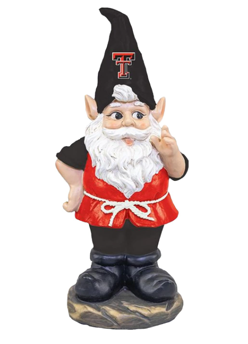 Texas Tech Resin Gnome