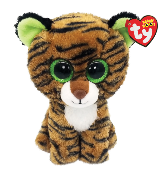 Tiggy Brown Striped Tiger Beanie