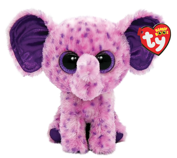 Eva Pink Speckled Elephant Beanie