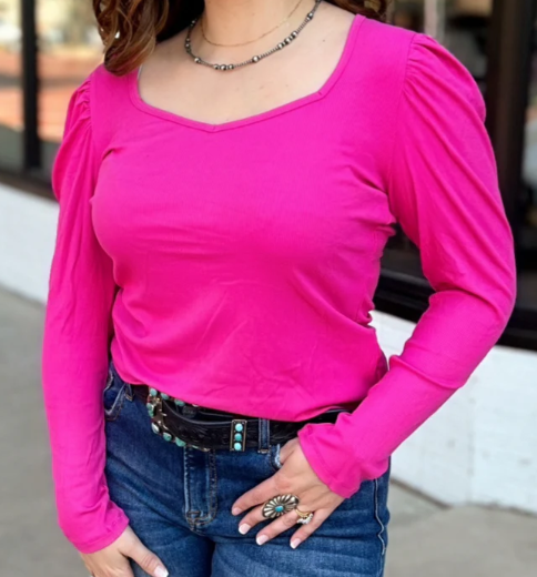 Something Classy Pink Top