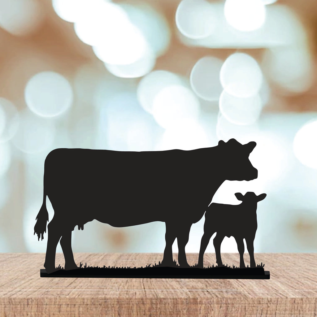 Cow and Calf - Shelf Sitter