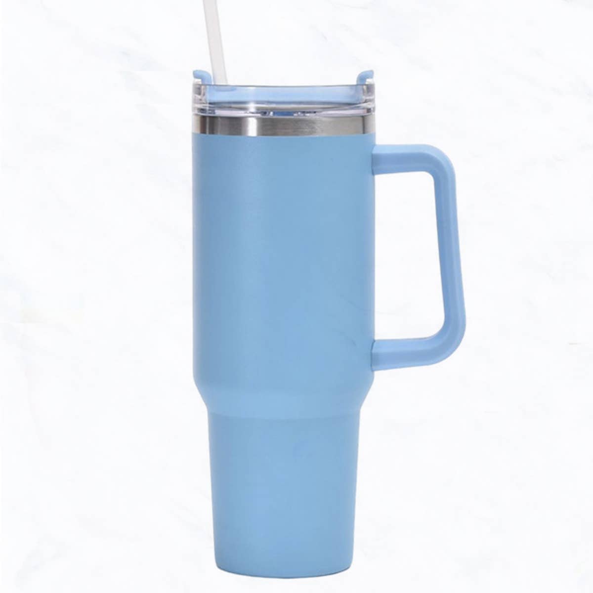 40oz Tumbler with Handle Royal Blue