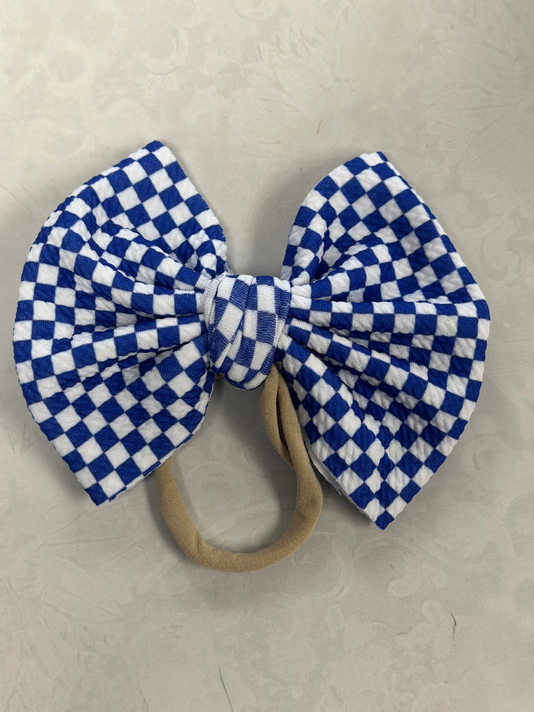 Royal Checkered Bow Collection