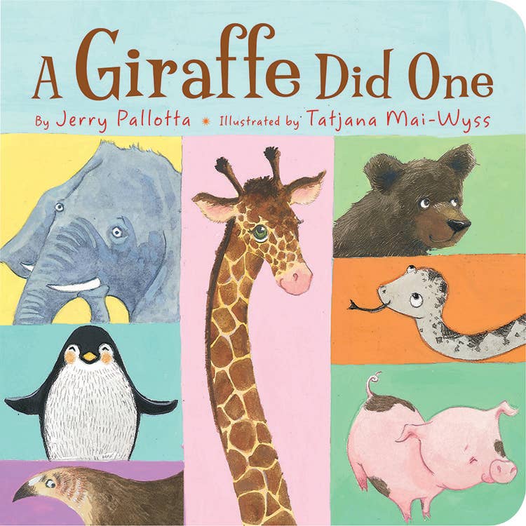 A Giraffe Did One board book