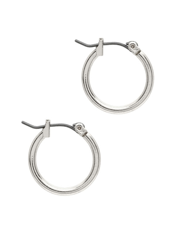 LAURA JANELLE SMALL THIN HOOP EARRINGS