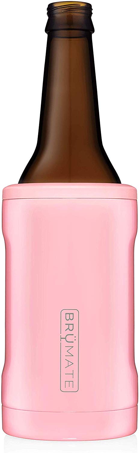 Blush Pink Brumate Hopsulator Bott'l 12 OZ Insulated Stainless