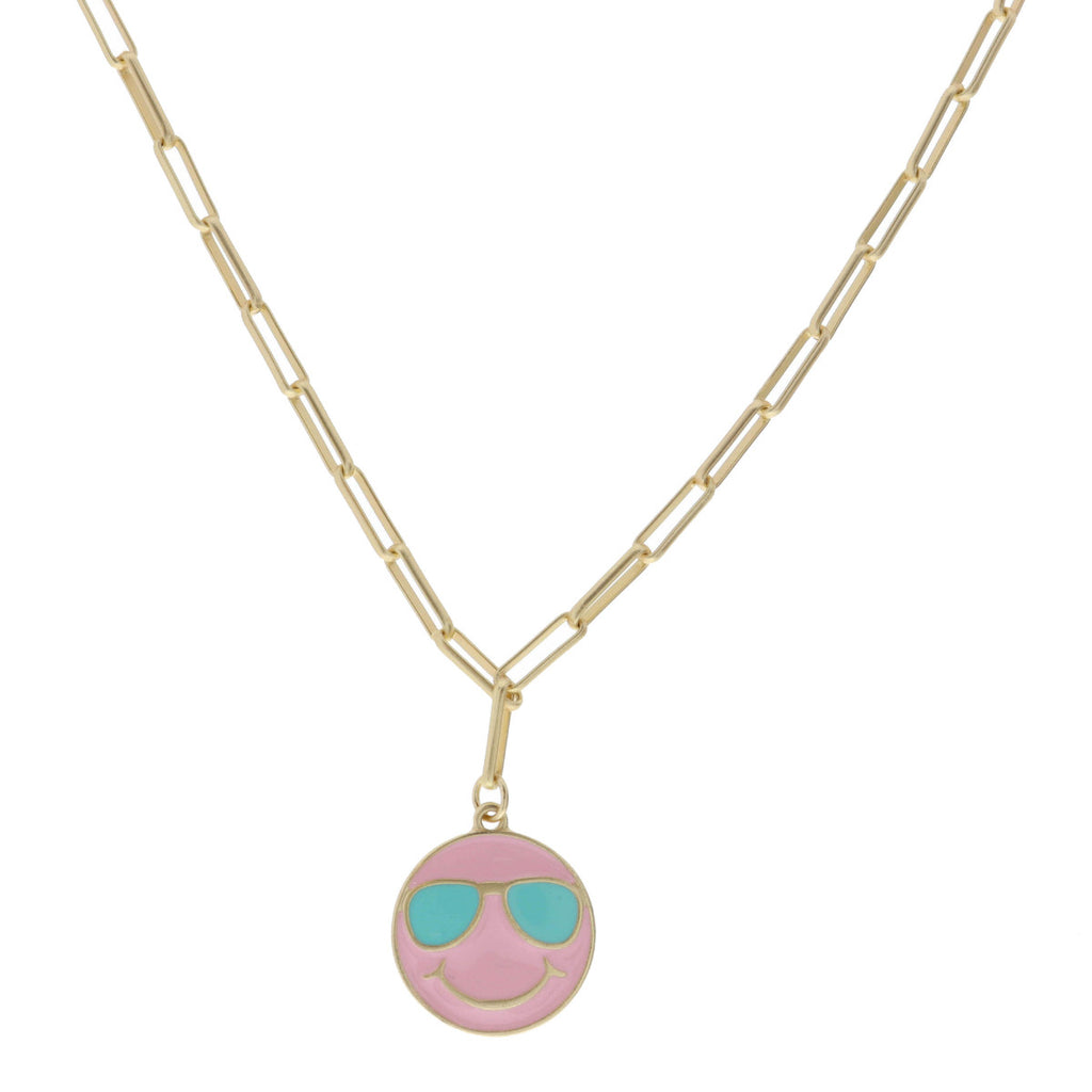 Kids Enamel Necklace - See Options