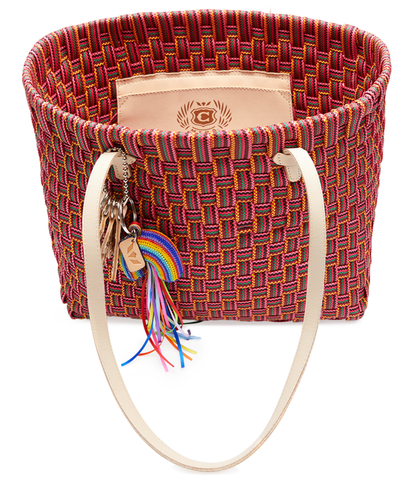 CONSUELA Woven Tote - Wendy