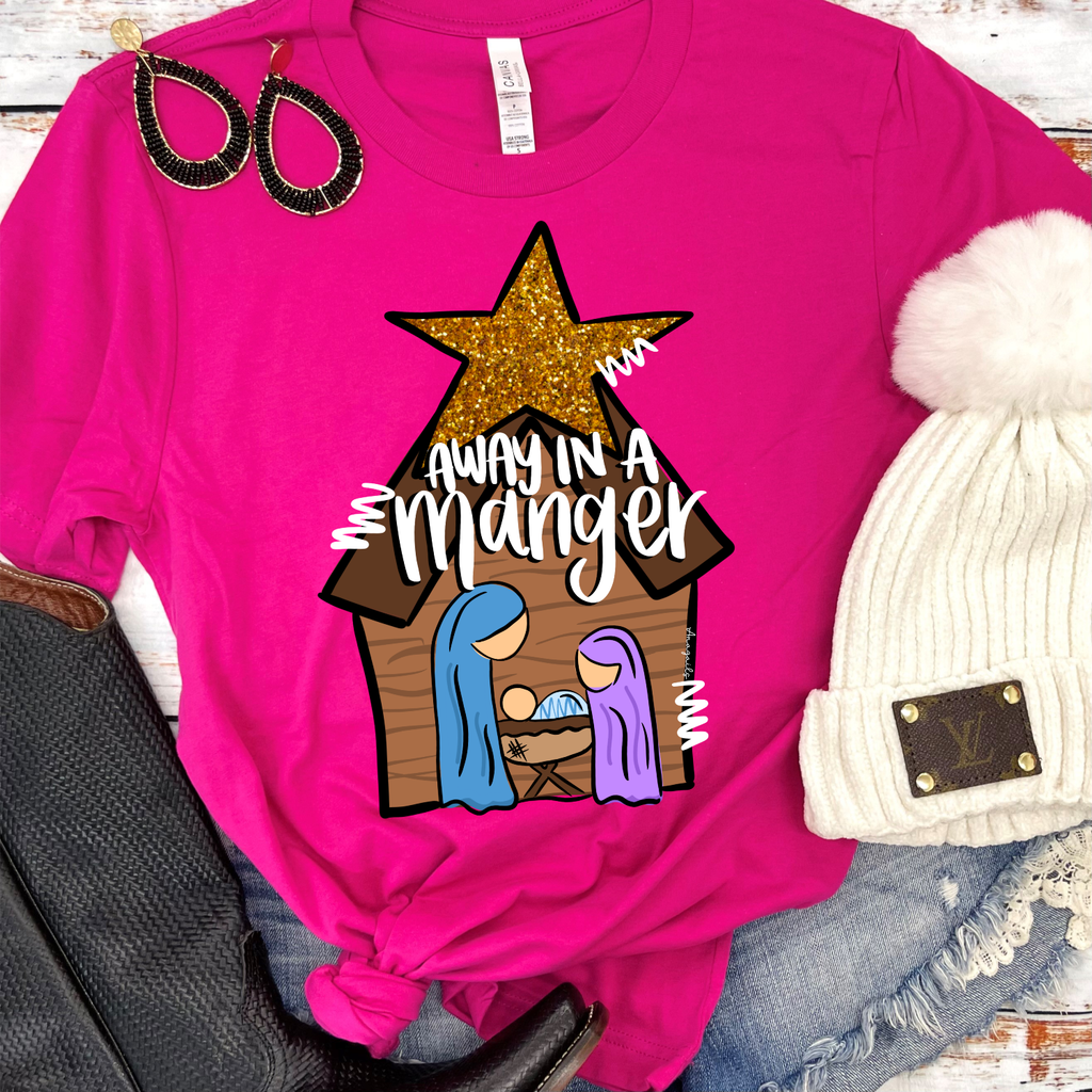 Away in a Manger Tee